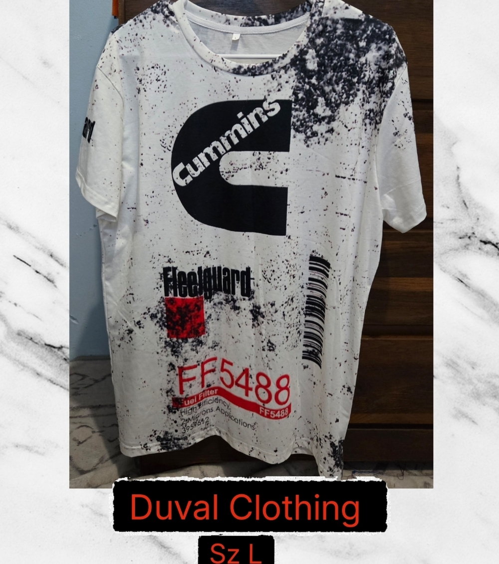 Men's Cummings Fleetyard T-Shirt Sz L
